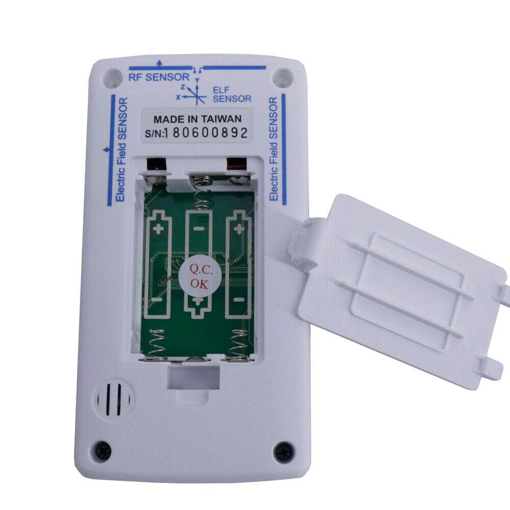 TM-190 Gauss 3-axis Magnetic Electric RF Field Strength Digital Electromagnetic Radiation Detector TM190 EMF Meter