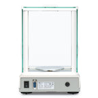 U.S. Solid Analytical Balance, 500g x 0.001g/1mg High Precision Lab Scale, Digital Balance - 5 Weighing Units, Glass Draftshield, RS232 Interface & Piece Counting, 200g Calibration Weight