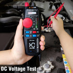 Mode Multimeter Digital Voltmeter Color Display Voltage Indicator Current Capacitance Battery Tester