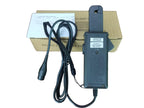 High Accuracy AC/DC Clamp Leakage Current Transducer Sensor with AC/DC ClampLeakage Current Sensor Probe 0mA to 60.0ALeakage CurrentAC600V Line Voltage 7mm Clamp Size Color Grey