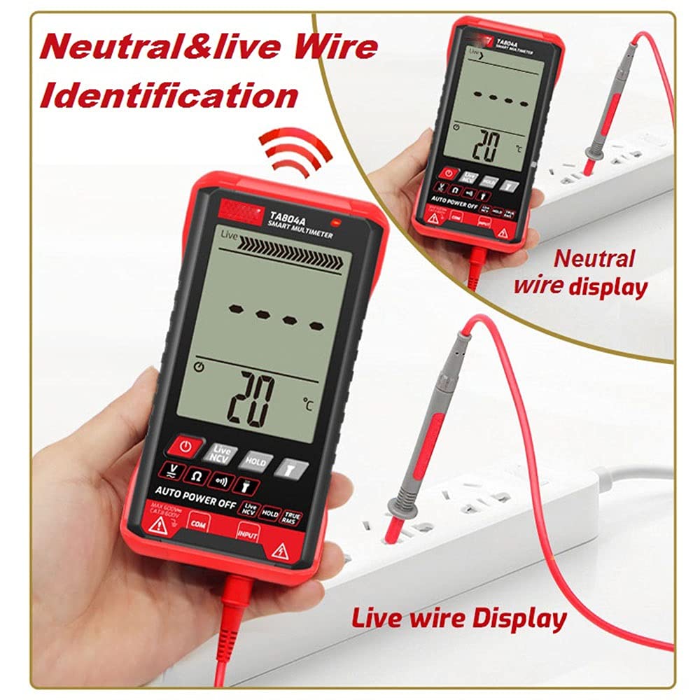 Digital Multimeter Professional Auto Tester True RMS Multimeter Thin Intelligent Voltage Meter