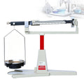 4 Rulers Beam Balance Scale, Precision Mechanical Beam Balance Scale, Weighing Range 0.01g-311g, with Magnetic Damping, 15cm Pallet, for Classroom, Science Education