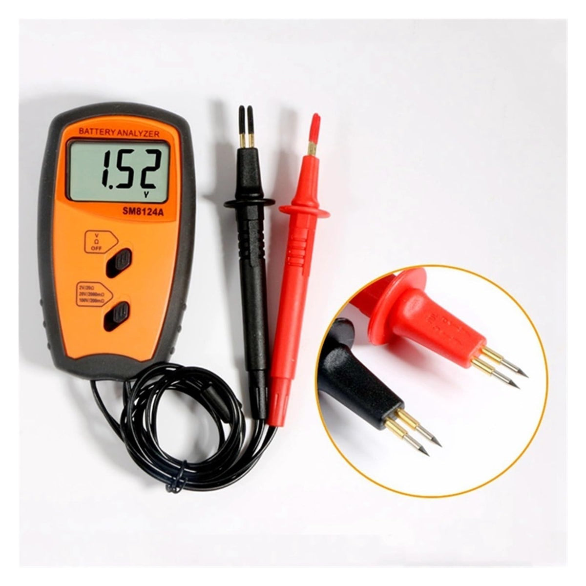 Resistance Tester Internal Battery Impedance Meter Voltmeter Low Prompt