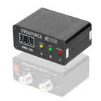 1.8MHz-50MHz 0.5W-120W Short Waves SWR and Power Watt Meter Standing Waves Meter Type-C Charging Interface SWR and Power Meter