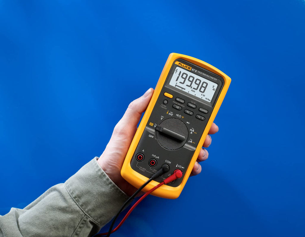 Fluke 87V/E2 Industrial Electrician True-rms Digital Multimeter Combo Kit