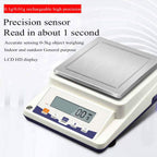 Electronic Precision Balance High Scale Digital Accurate Lab Laboratory Industrial Weighing and Counting Scientific Jewelry Kitchen Scales Multifunctional Weigh(3100g/0.1g)