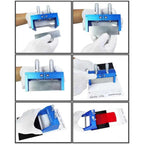 Wet Film Preparation Device, Adjustable Film Coating Applicator, Coating Thickness Range 0~6.5mm, with Micrometer, Film Casting Doctor Blade(60mm)