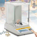 Analytical Balance 120g/0.1mg Precise Digital Balance Lab Scale for Laboratory Pharmacy Jewelry Store Chemical Plant 110v