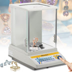 Analytical Balance 120g/0.1mg Precise Digital Balance Lab Scale for Laboratory Pharmacy Jewelry Store Chemical Plant 110v