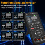 ZT-706S 3-in-1 Oscilloscope Multimeter, 50MHz Bandwidth, 66000-Count Display, 10M Signal Generator, Electrician Repair(ZT-706S+Probe)