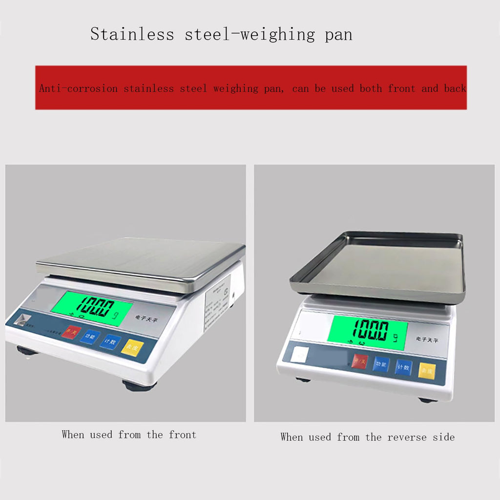 Balance Counting Scale, High-Precision Electronic Scale,Scale Pan Can Be Used Reversibly, for Laboratory
