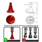 Textile Fabric Spray Rating Tester, Textile Surface Wetness Tester,with Adjustable Height Knob Nozzle, for Textile