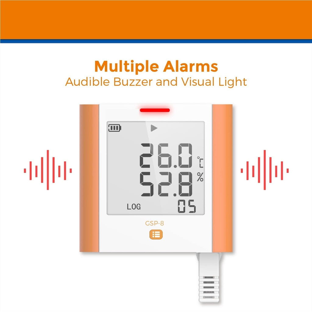 Temperature and Humidity Data Logger Recorder 100000 Points