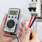 Mini Digital Multimeter Multimetro Tester DC/AC Voltage Current LCR Meter Pocket Professional Testers with Test Lead