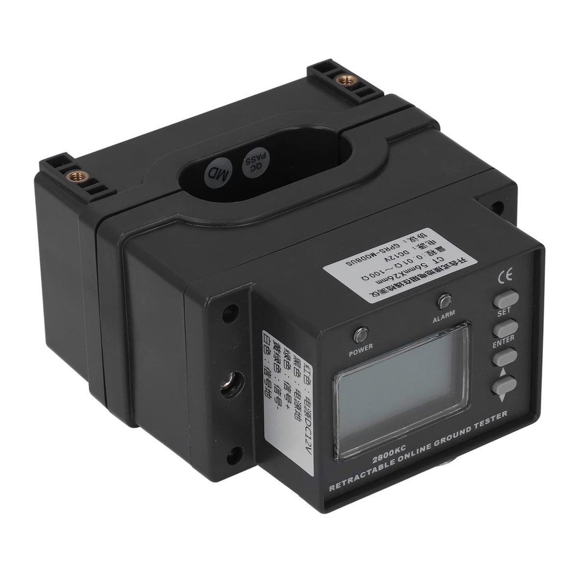 LCD Display Online Tester Non Grounding Resistance Online Detector Open Close Type for Transmission Line Tower Grounding and Electrical Equipment
