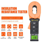 Victor 6412 6412+ 6V 30A 32mm DC Clamp Type Digital Earth Resistance Ground Tester Industrial and Electrical Equipment Meter(Victor 6412)