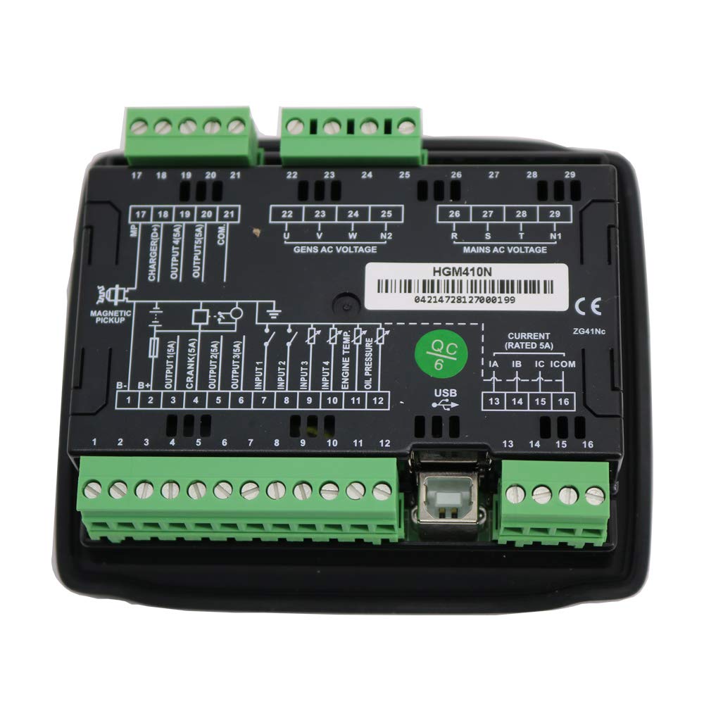 New Smartgen HGM410N Generator Controller Single Unit Automation and Remote Signal Start/Stop Module