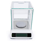 U.S. Solid 1mg Analytical Balance High Precision Digital Lab Scale with 2 LCD Screens, RS232 USB Interface (300gx0.001g)