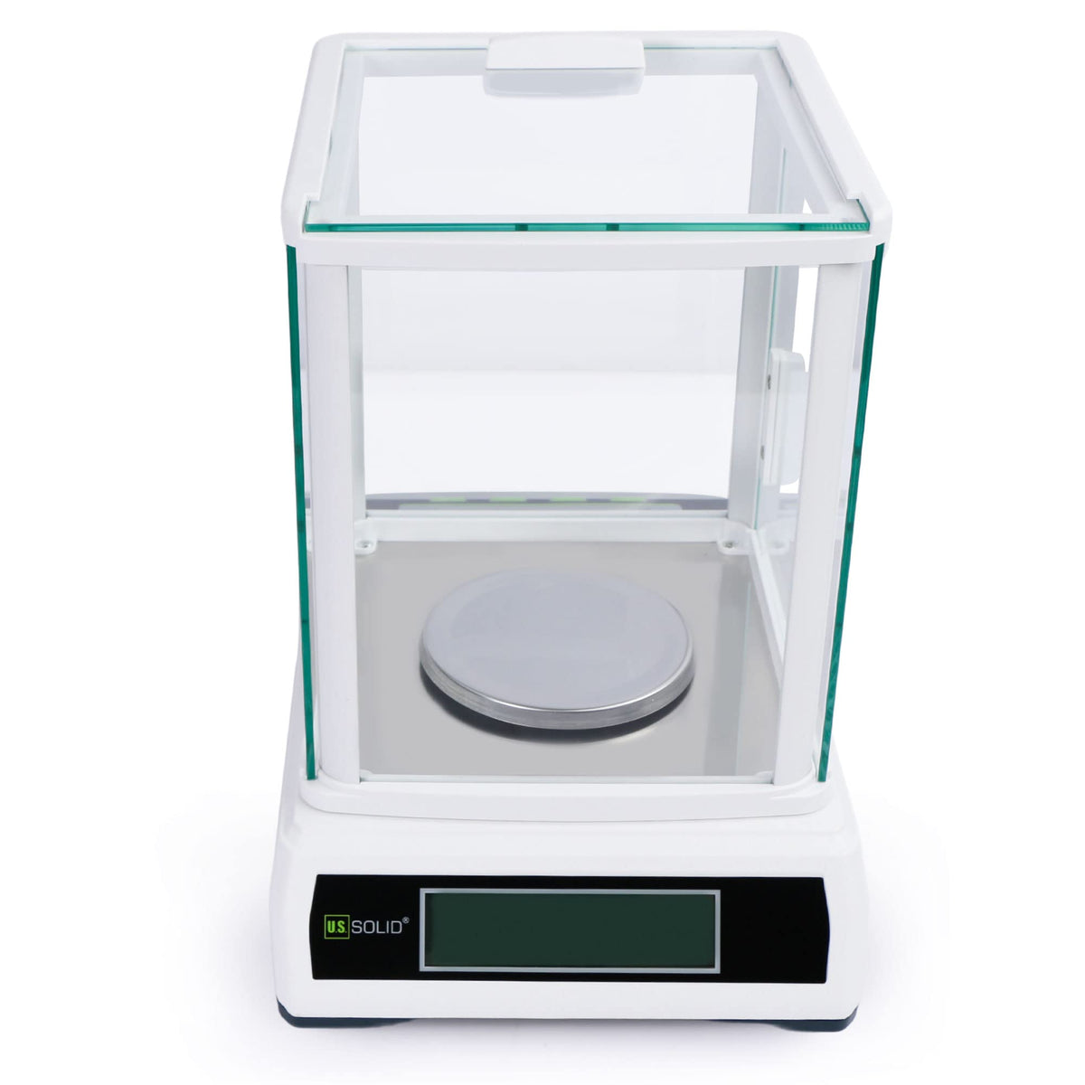 U.S. Solid 1mg Analytical Balance High Precision Digital Lab Scale with 2 LCD Screens, RS232 USB Interface (300gx0.001g)