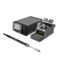 WEMON T470 400W High Power Soldering Station high Frequency Industrial Intelligent Soldering Iron Support T210 T245 Handle(T470-245+3Tips)