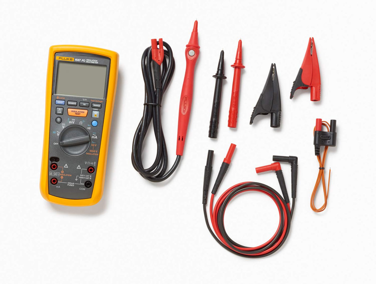 Fluke - FLUKE-1587 FC FLUKE 1587 FC 2-in-1 Insulation Multimeter