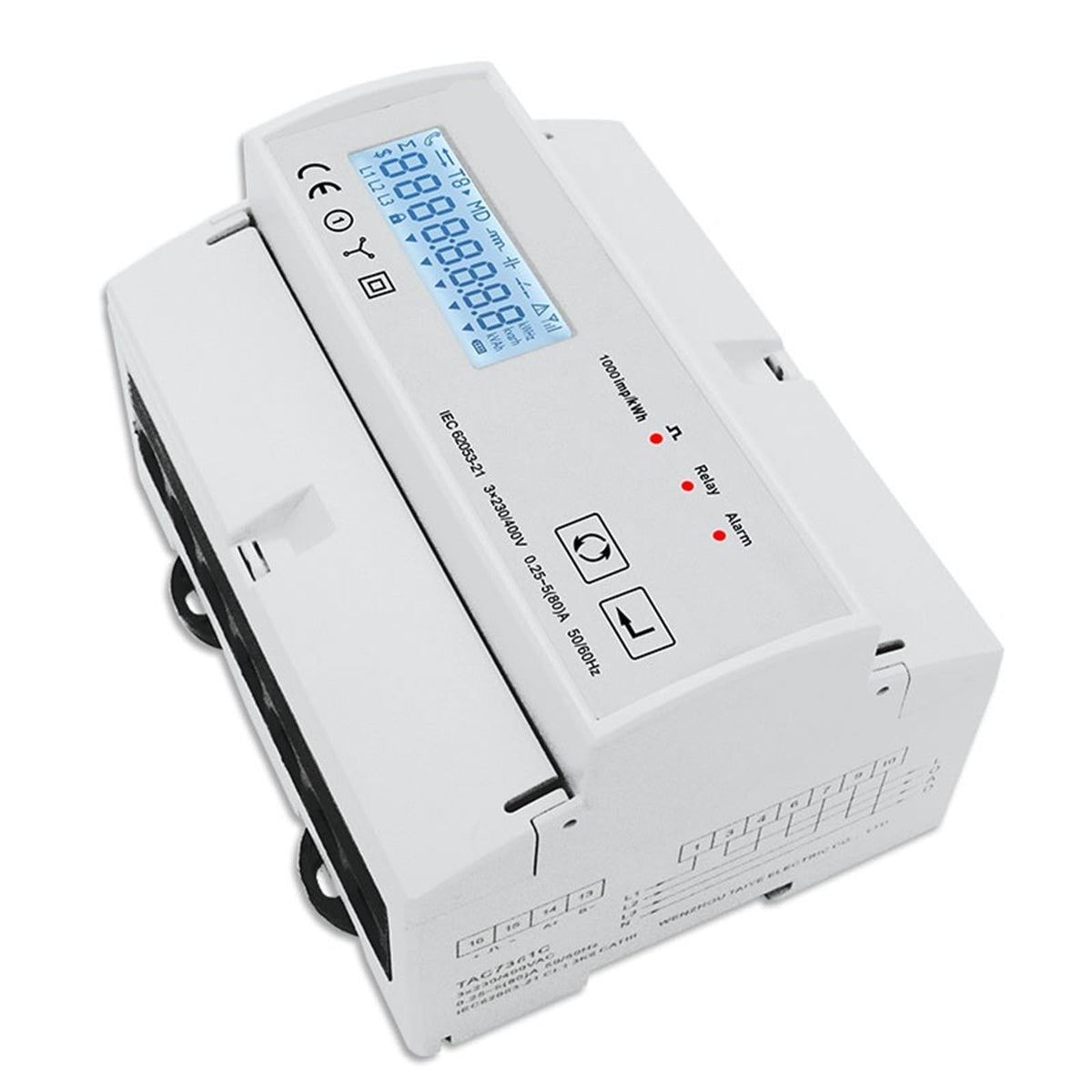 TAC7361C 230V Three Phase Energy Meter 80A Smart Powaer for Life 1Pcs