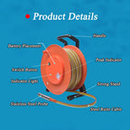 Water Level Meter, Water Level Measurement with Stainless Steel Probe, Electronic Well Water Level Indicator-10m