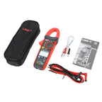 UNI-T UT216C True RMS 600A AC/DC Clamp Meter, Inrush Current, VFD Mode, NCV Detection, Temperature & Frequency Measurement, Backlight & Flashlight, CAT III 600V Safety Rated