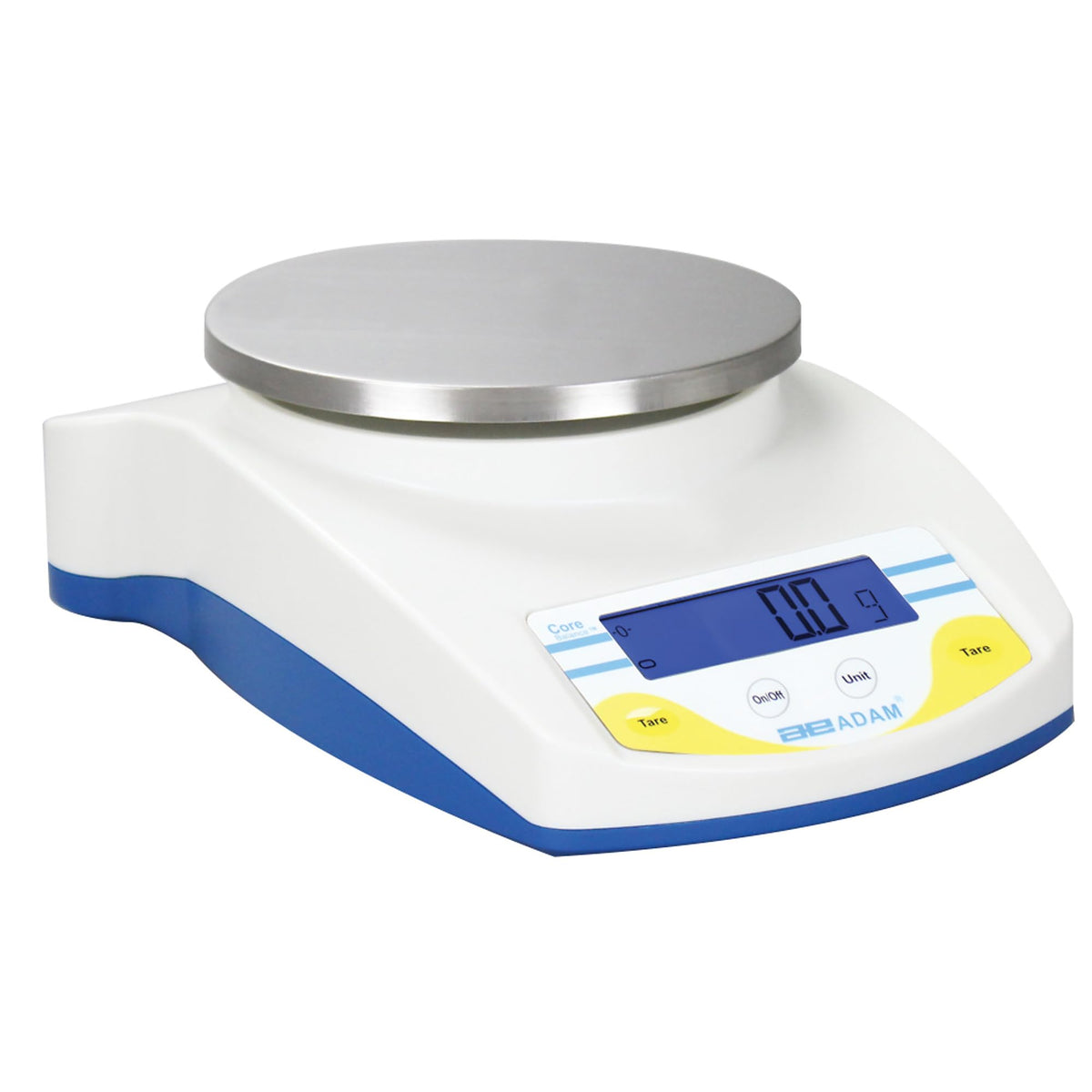 Adam Equipment, Core Portable Compact Balance 2600g x 0.1g, Platform Width 5.7 in, Model# CQT 2601