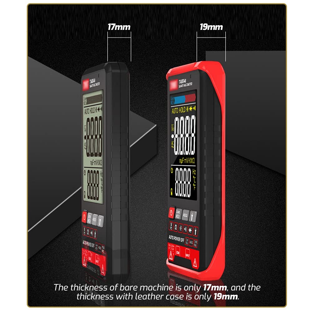 TA804A Digital Multimeter Professional Auto Tester True RMS Thin Intelligent OHM NCV Voltage Meter