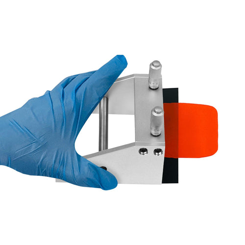 100mm Adjustable Film Coating Applicator Film Coater with Micrometer Wet Film Preparation Device 0-3500μm, 5μm Adjusting Clearance, 1μm Precision