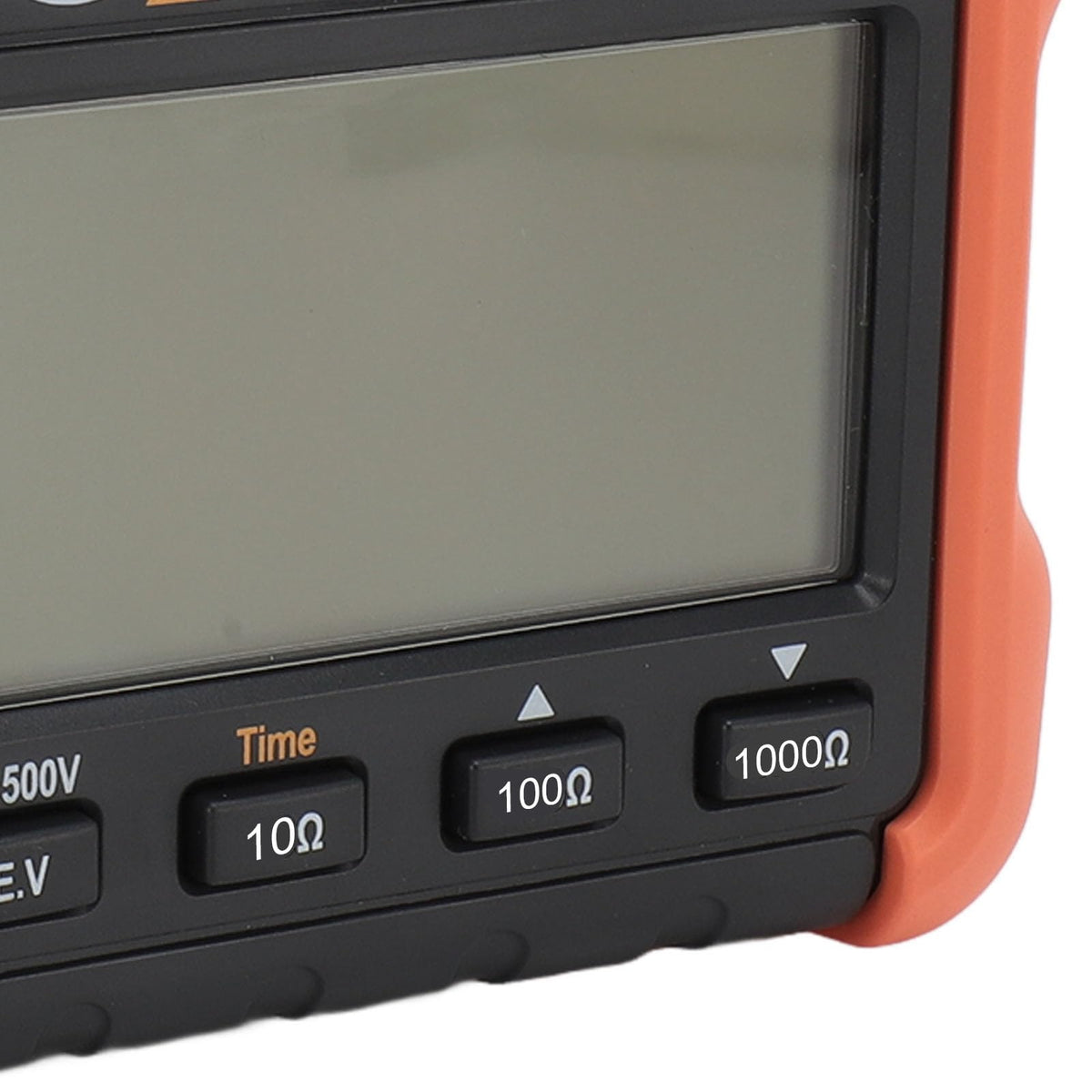 Ground Resistance Tester Digital Ground Earth Resistance Meter with LCD Backlight Multi Gear Selection for Electrical Equipment Insulation Testing Building Grounding System