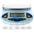 0.01g Electronic Analytical Balance Lab Scale Precision Weighing Scale Scientific Scale Jewelry Scales Kitchen Scale Balance with LCD Display for Kitchen,Store,5000g,5000g