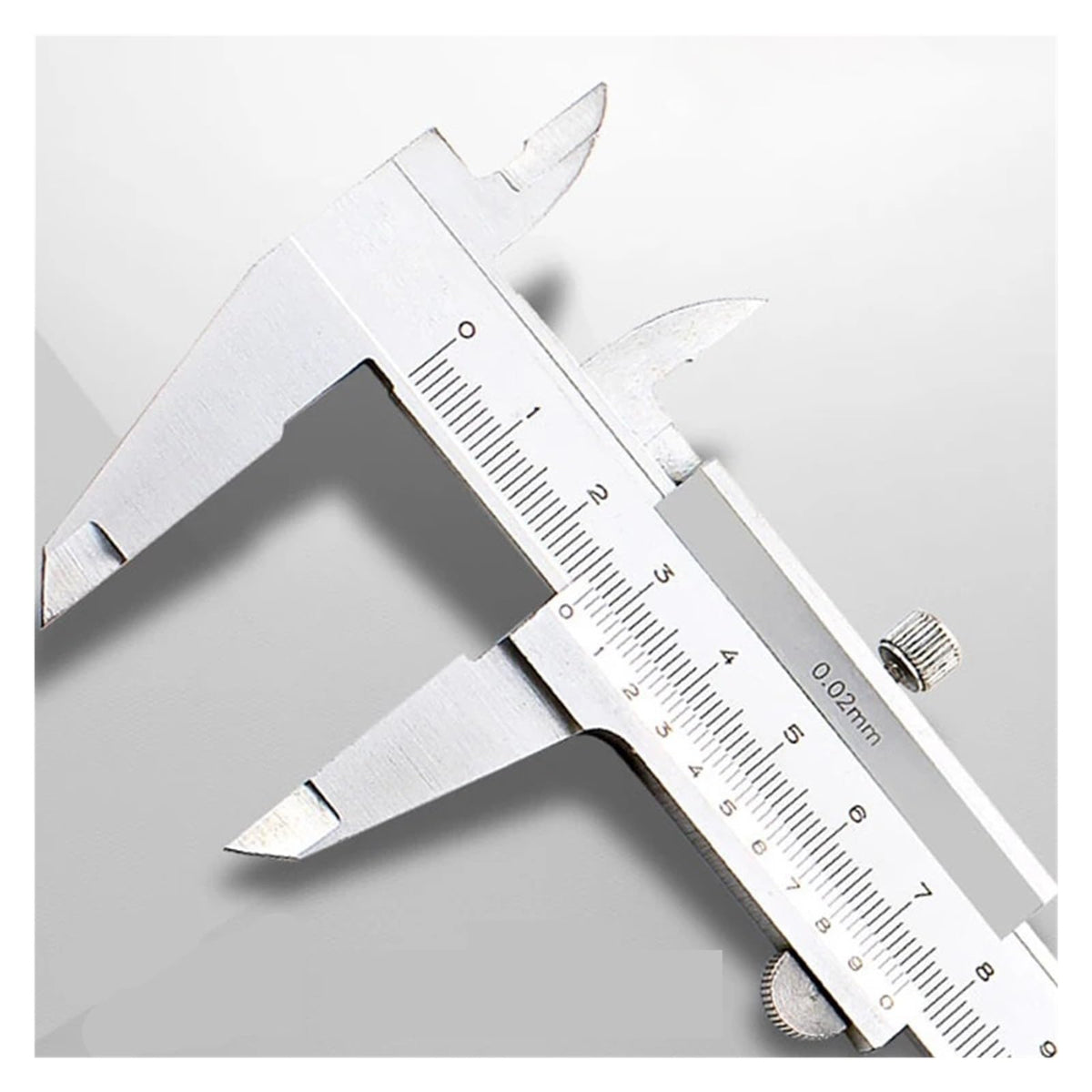 Vernier Caliper 150 200 300 500mm Stainless Steel Vernier Measurement Tool(0-150mm)