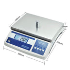 Digital Precision Electronic Scale High Accurate Balance Lab Laboratory Industrial Weighing Counting Scientific Commerical Kitchen Scales(28kg/0.1g)