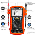 Multimeter Auto Range Digital Avometer Universal Meter 4000 Counts with New Substitutable Fixed Mode,NCV,DC/AC