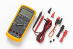 Fluke 87V Industrial Digital Multimeter, for Advanced Troubleshooting, Measures 1000 V AC/DC, Peak Min/Max, Low Pass Filter, Includes TL75 Test Leads, AC175 Alligator Clips, 80BK Temp Probe