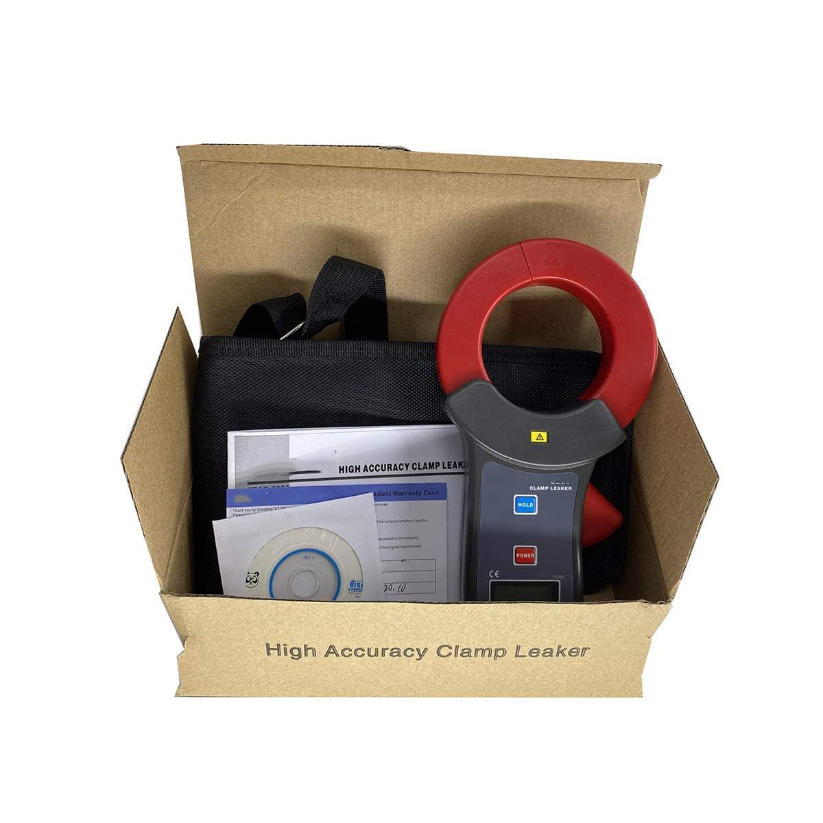 Leakage Current Meter Tester with High Accuracy Current Range AC 0.00mA to 1200A