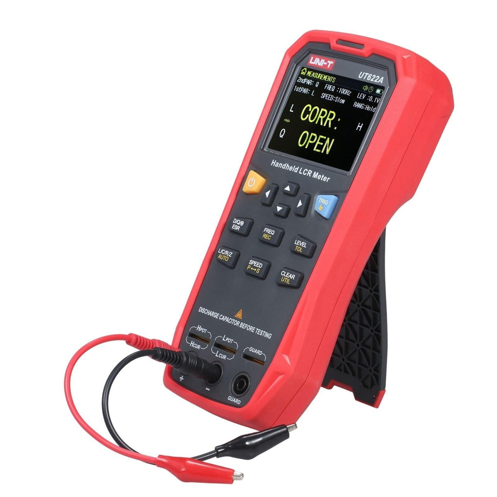 UNI-T UT622A Handheld LCR Meter High-Precision Multimeter Digital Bridge Capacimeter Inductance Capacitance Resistance Multi Tester Testing Tool