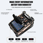 SM&MM Automatic Intelligent Optical Fiber Fusion Splicer Welding Splicing Machine & Fiber Cleaver Kit (Ai-12)