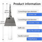 Articulated Test Finger,Bend Test Accessibility Probe,Simulates Fingers Contact,Electrical Safety Testing,for Electrical,Industrial,Scientific Use Laboratory Environments