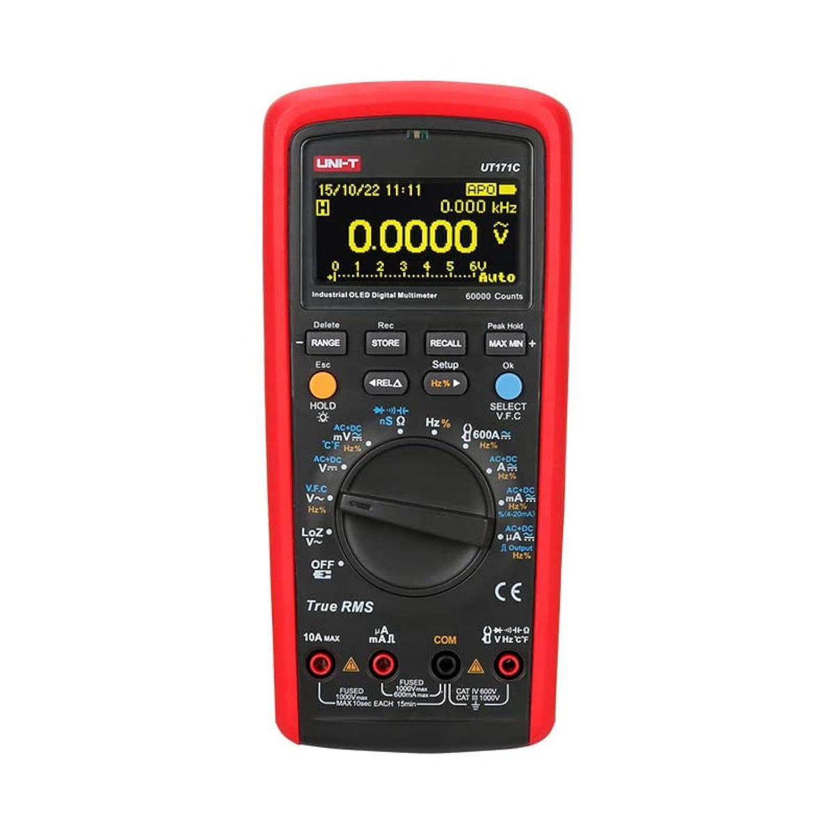 UNI-T Uni-Trend Multimeter clamp Meter UT171B UT171C Industrial True RMS Digital Multimeter VFC Low-Pass Filtering USB/Bluetooth Communication（UT171C）