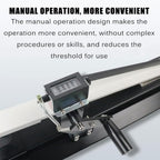 Manual Crockmeter, Dry-Wet Rubbing Fastness Tester,with Counting Indicator, 10 Color Transfer Testing,for Fabric Samples