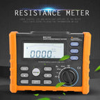 PM2302 Digital Resistance Meter Ground Earth Tester 0-4K Ohm Insulation Tester Multimeter with LCD Backlight Display
