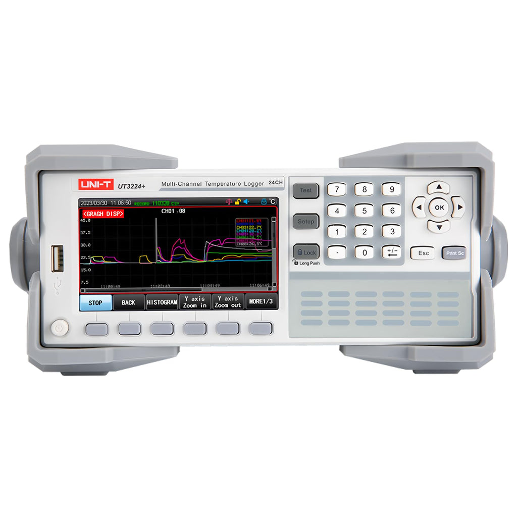 UNI-T UT3208+ Multi-Channel Temperature Logger, 8CH, -200~1800C