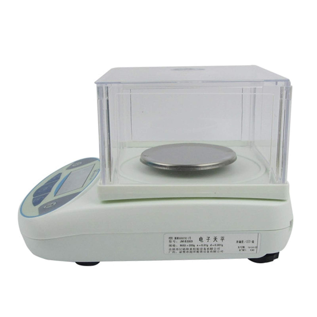 Digital Precision Electronic Scale High Laboratory Balance Scientific Weighing LCD Analytical Lab with Windshield Jewelry,500G/0.01G,2000g/0.01g