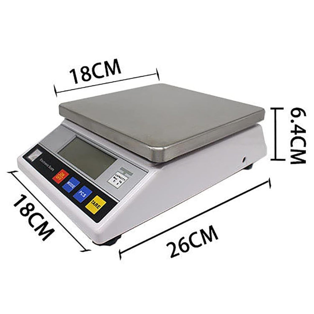 Digital Analytical Balance Precision Scale for Laboratories Analytical Electronic Balance Scale Jewelry Scale,Piece Counting Bench Top Scale Food Weighing Kitchen Scale (6kg)