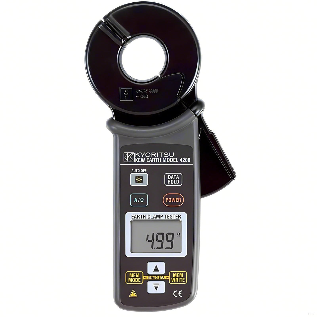 Japan Quality KYORITSU Earth CLAMP Tester KEW 4200 4202 Clamp Ground Resistance Meter Ground Earth Resistance Meter Tester Resistance Earthing Resistance Tester(4200)