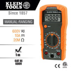 Klein Tools 4-Piece Electrical Test Kit with IR Thermometer, Multimeter, Voltage Tester and Receptacle Tester Plus 6-Piece 1000V Insulated Screwdriver Set