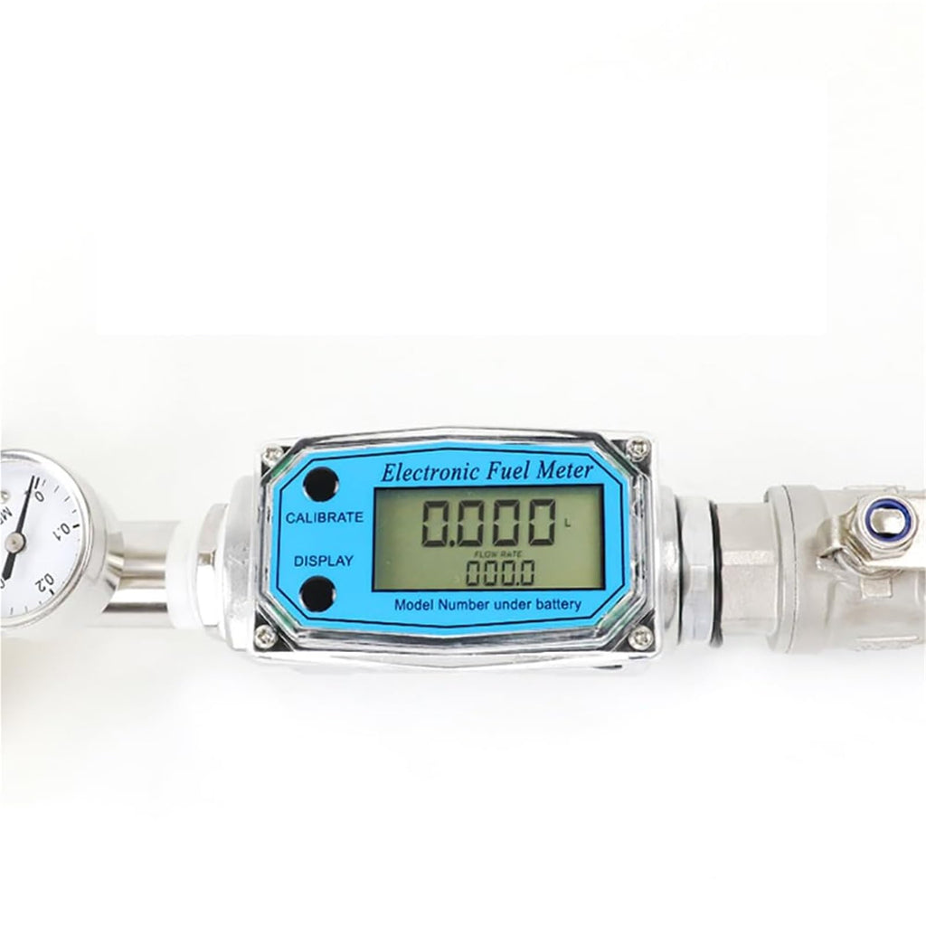 Handheld Waterproof Tester Device, Water Splash Shower Nozzle Equipment with Digital Flow Meter, Adjustable Valve, Water Ingress Protection Testing Tool for Electrical Enclosure